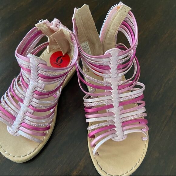 Seychelles Toddler Sandals Shoes Gladiator Flats Size 6C - Picture 1 of 4